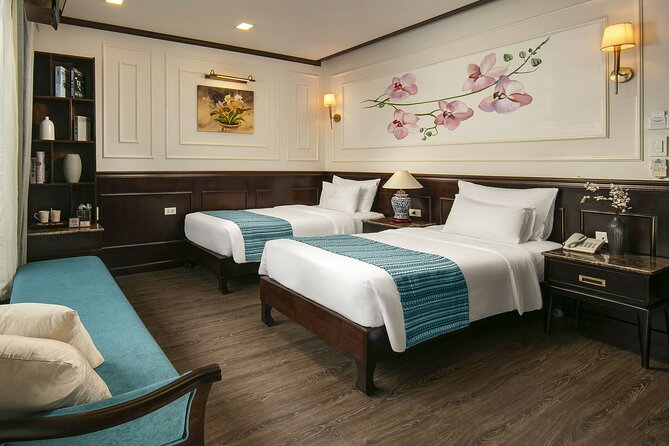 2-Day Halong Orchid Cruise - A quiet morning with tai chi on the sundeck