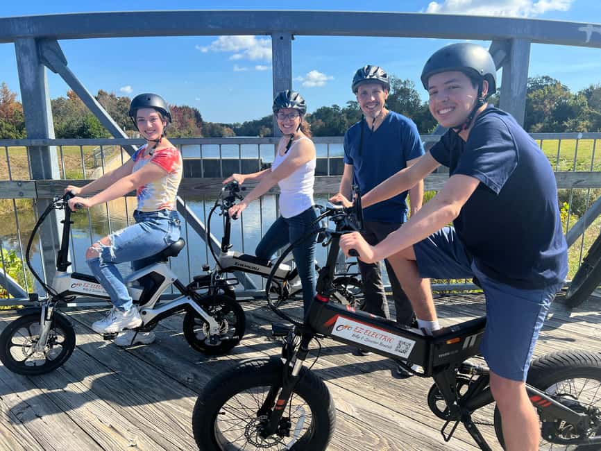 3.25-Hour Wilmington Airlie Gardens E-Bike Self-Guided Tour - A self-guided route through downtown Wilmington