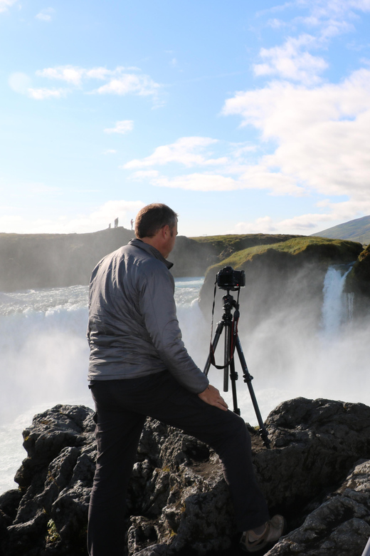 Akureyri Port: Goðafoss and Akureyri Botanical Garden Tour - Along Eyjafjörður, the scenic opening drive