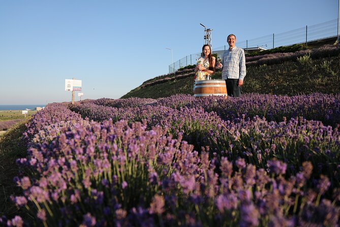 Aroma sampling of 5 Bulgarian Lavender varieties at DiVes Winery - Understanding Bulgaria’s lavender story