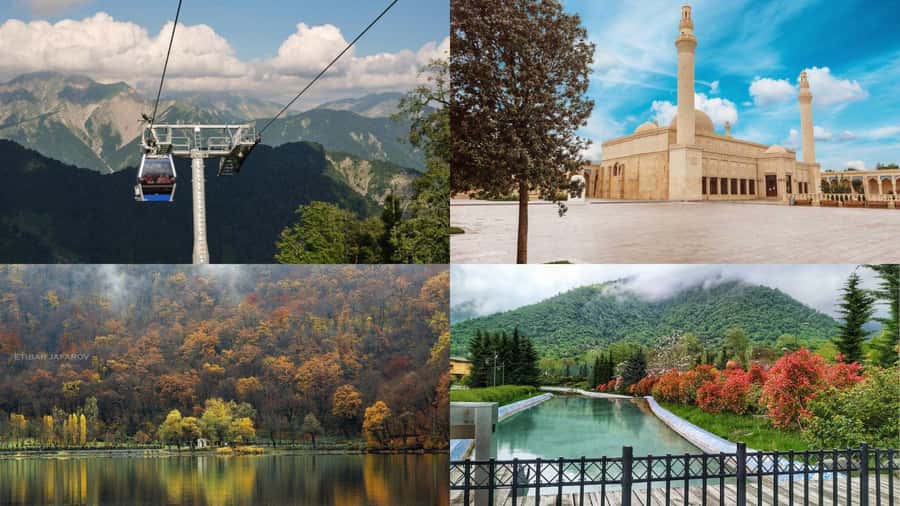 Baku-Gabala-Shamakhi-Tufandag -Nohur lake - Lavender fields - The long ride from Baku to Shamakhi