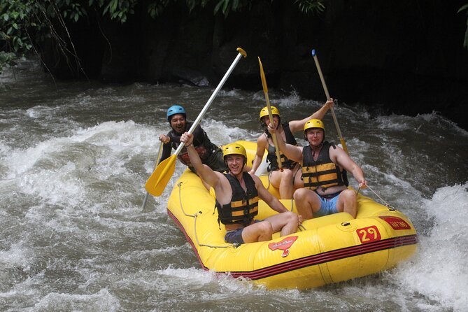 Bali White Water Rafting Yellow Garden - After rafting: shower, dry clothes, and lunch