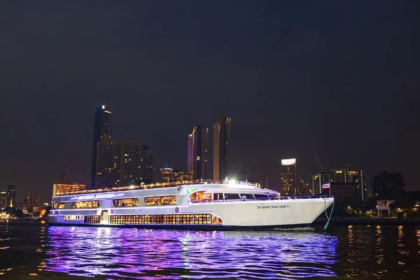 Bangkok: White Orchid Chao Phraya Cruise, Thai Buffet & Beer - Key points to know before booking