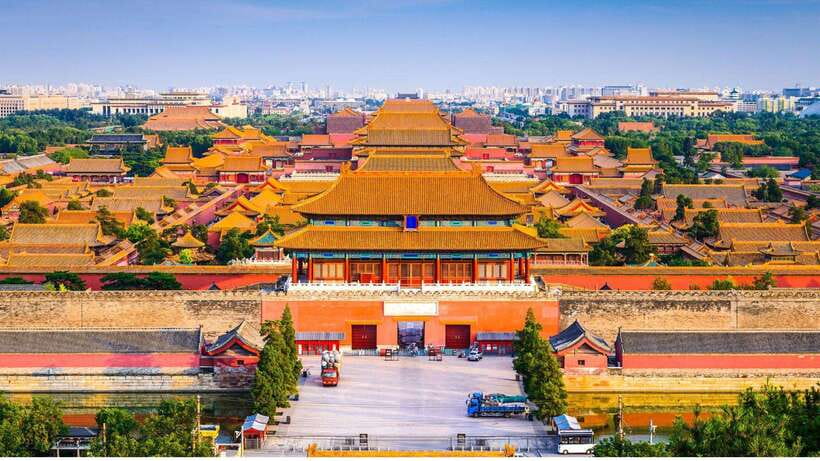 Beijing：Jingshan Park (Palace Museum Garden) Ticket - Four pavilions and the imperial garden
