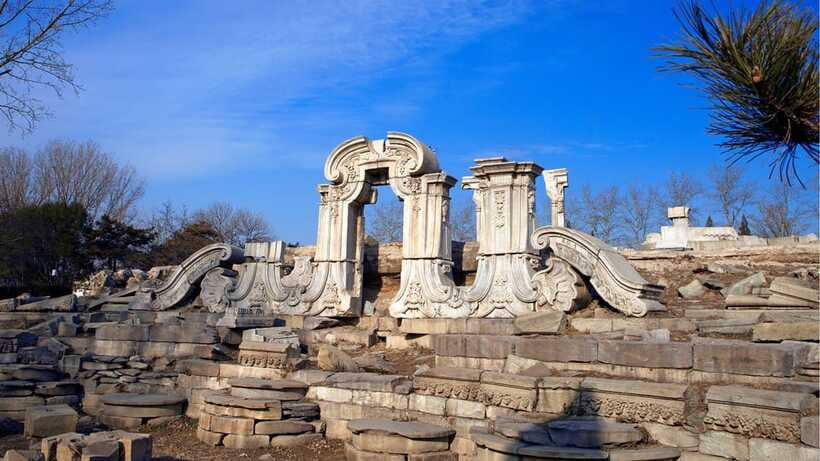 Beijing: YuanMingYuan Park (Garden of Gardens) e-Ticket - The Western-style ruins and the memory of 1860