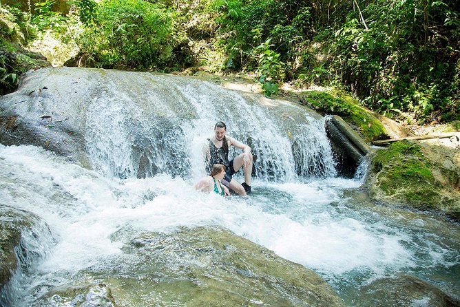Blue Hole Waterfalls and Rasta Garden from Montego Bay - Who will enjoy this most