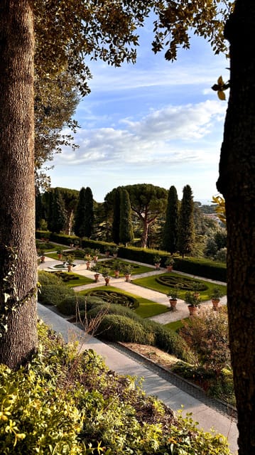 Borgo Laudato Sì - Villa Barberini Gardens - Riding through the Villa Barberini Gardens