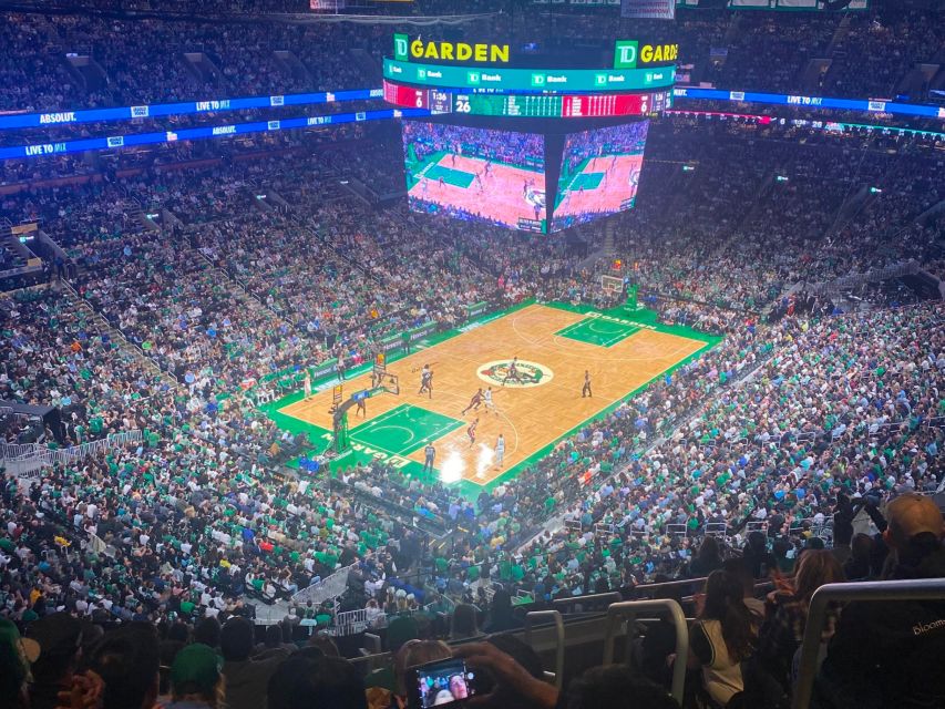 Boston: Boston Celtics Basketball Game Ticket at TD Garden - Food, Drinks, and Cashless Planning