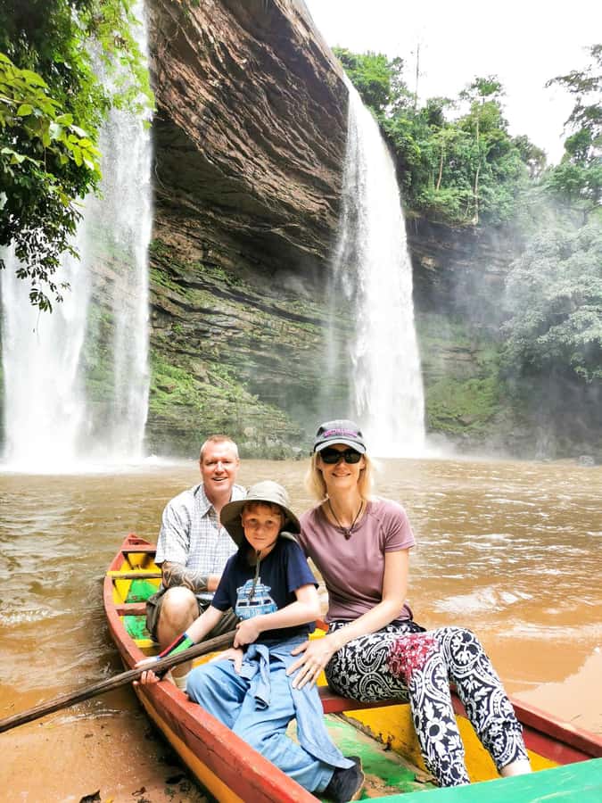 Boti Falls, Umbrella Rock, Aburi Gardens & Cocoa Farm Tour - Umbrella Rock and the forest climb