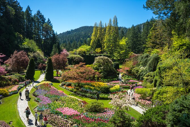 Butchart Gardens and Victoria Sightseeing Tour from Vancouver - Victoria’s Inner Harbour, Mile 0, and the Empress