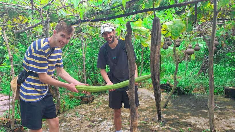 Can Tho: Authentic Mekong Delta – Real Local Life Tour. - Walking through a village and fruit garden