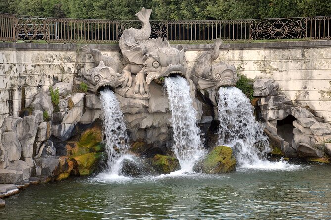 Caserta Royal Palace & Gardens Small Group Tour with Shuttle - The formal gardens and the long axis to the fountains