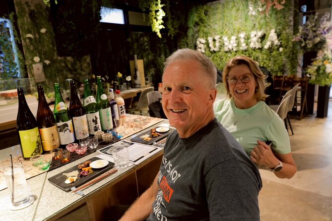 Cherry blossom & Japanese Sake Tasting in Shinjuku - The Shinjuku meeting point and one-hour timing