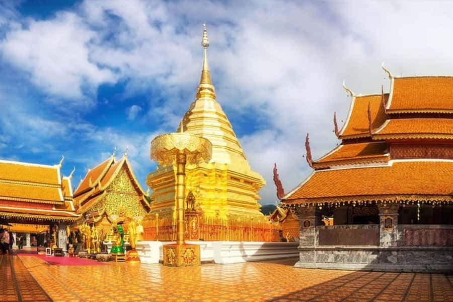 Chiang Mai: Doi Suthep, Orchid Farm and Waterfall with Lunch - Key points at a glance