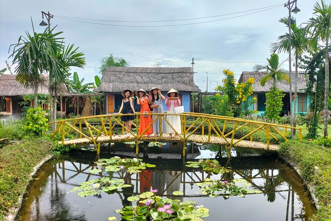 Cooking Class Hoi An - Organic Garden - Farming Tour-Handicrafts - Arriving at Caman Village in Cẩm An