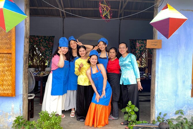 Cooking Class Hoi An - Organic Garden - Farming Tour-Handicrafts - Folk games and a taste of village life