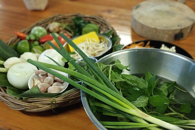 Cooking class in organic garden and local market tour ThaiCottage - Making curry paste from scratch is the hands-on highlight