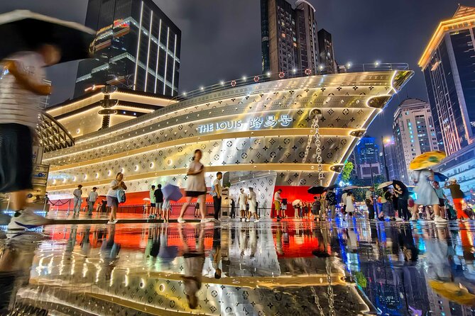 Customized Private Tour in Shanghai The Bund Yu Garden Zhujiajiao - The Shanghai Exhibition Center and the city between stops