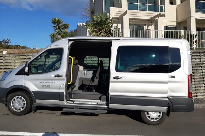 Deco Napier, Te Mata Peak, Garden Walk and Wine Tasting Tour - Askerne Vineyards and a proper tasting break