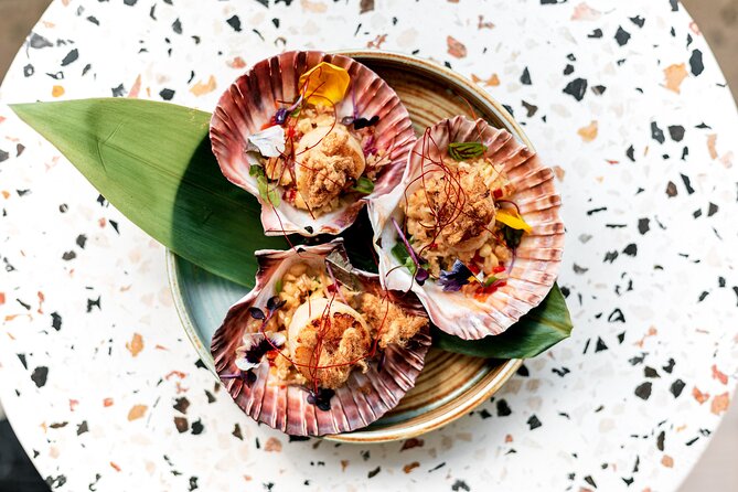 Deluxe Dinner Package by Luke Nguyen at Botanic House - A garden setting before the first course