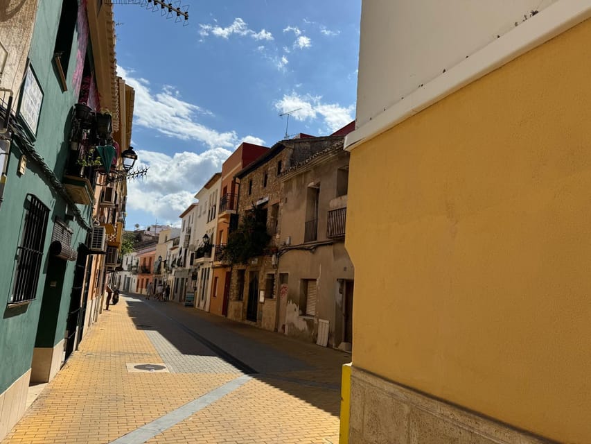 Denia and Mediterranean Gardens Day Trip - Denia port, old streets, and the castle above town