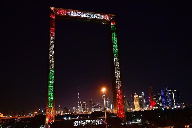 Dubai frame and Dubai Garden Glow tour with private transfers - Inside the 150-meter Dubai Frame