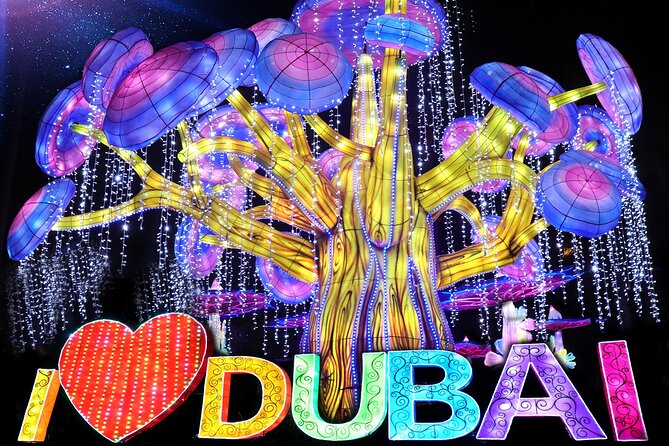 Dubai Garden Glow Tickets with Transport Options - Dubai Garden Glow at a glance