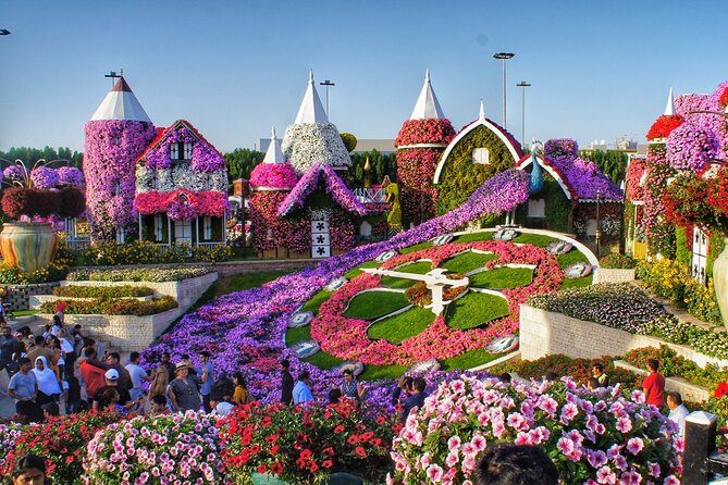 Dubai Miracle Garden Admission Ticket with Hotel Transfer - What this Dubai garden experience really includes