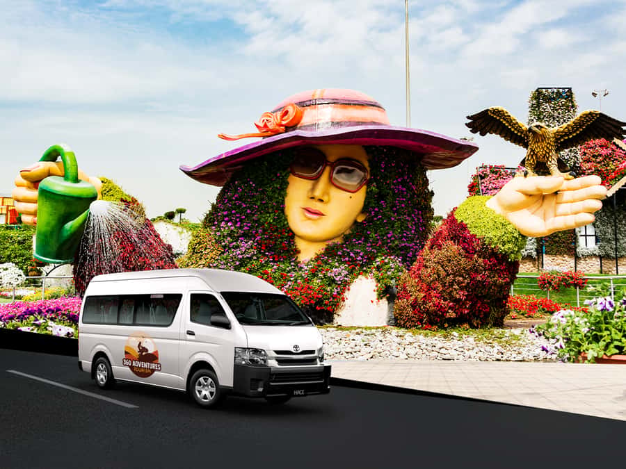 Dubai: Miracle Garden Entry Ticket with Hotel Transfer - Heat is the main thing to plan around