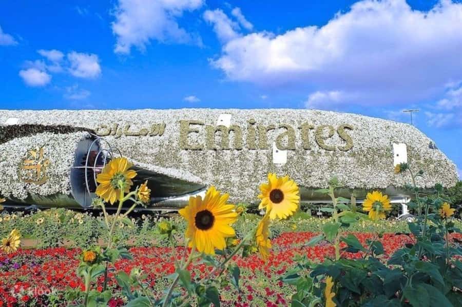 Dubai: Miracle Garden, Global Village, and Dubai Frame - Global Village: food, shopping, shows, and sensory overload