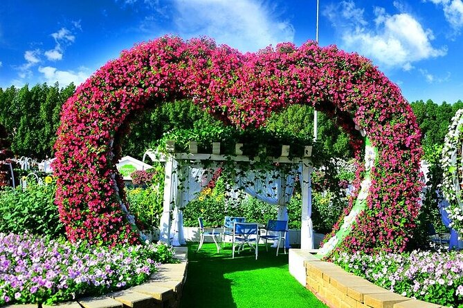 Dubai Miracle Garden&Global Village-Private Transfer-Entry Ticket - Who will get the most from this day?