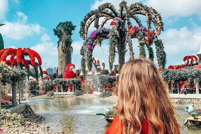 Dubai Miracle Garden Skip the Line E-Ticket and Transport Options - Sales stalls can interrupt the atmosphere