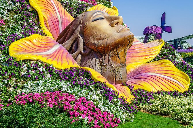 Dubai: Miracle Garden Ticket With Transfer - The Emirates A380 is the headline attraction