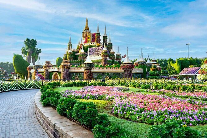 Dubai: Miracle Garden Tickets with Round-trip Transfer - Entering the garden through the separate entrance