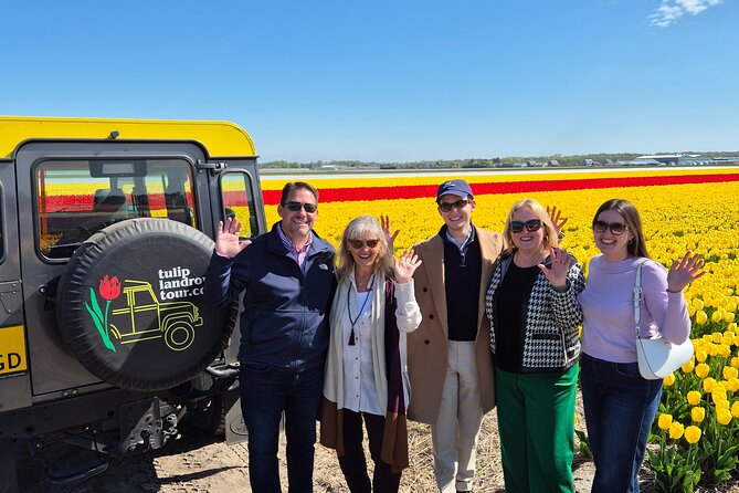 Enjoy the Tulips in a Landrover with a local guide - Lisserpoelmolen explains the water story