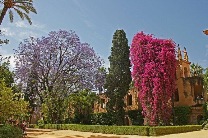 Exclusive Alcazar with breakfast or afternoon coffee in gardens - Breakfast among ancient trees and garden plants
