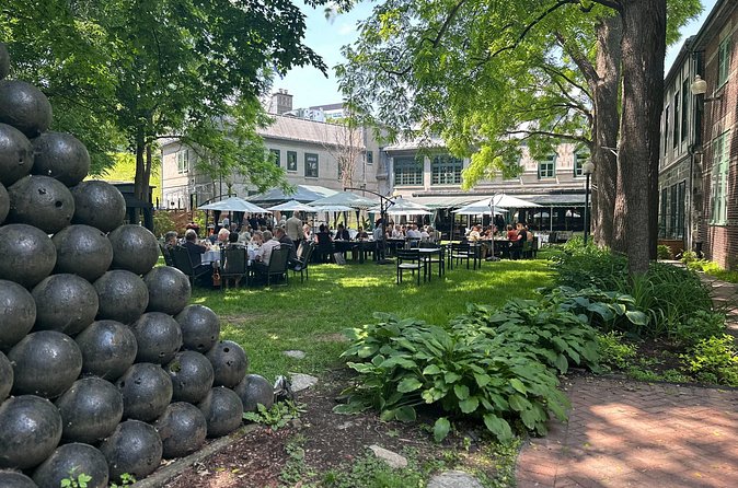 Exclusive Quebec Private Garrison Club Garden BBQ Luncheon - Who will enjoy this lunch most