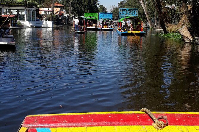Floating Flower Gardens Of Xochimilco with a Local: Private & Personalized - The trajinera ride at Fernando Celada Pier