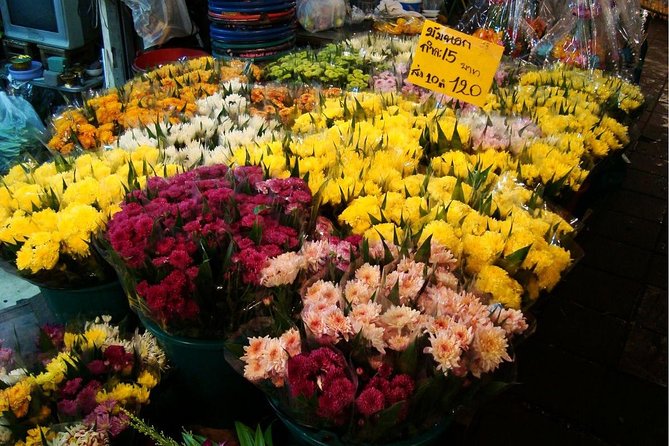 Floating Market - Train Market - Flower Market and China Town - Chinatown in one focused hour