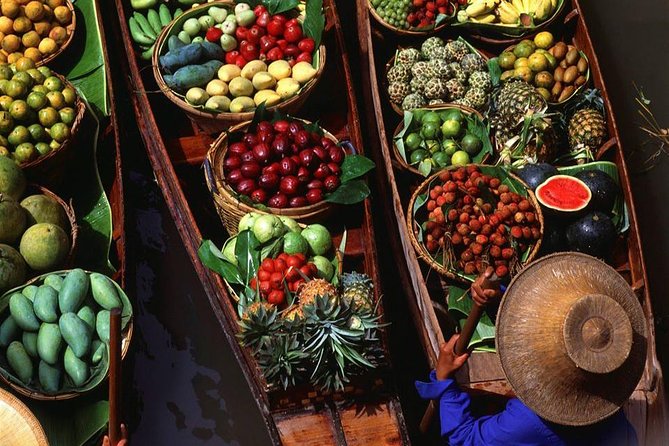 Floating Market - Train Market - Flower Market and China Town - Damnoen Saduak and the canal-side morning