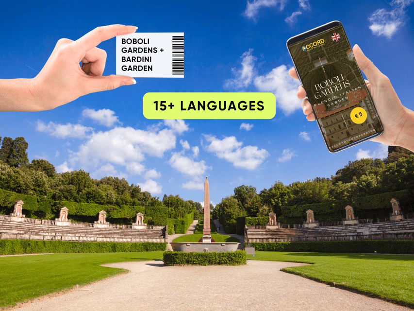 Florence: Boboli Gardens Reserved Entry Ticket & eBook - Start at Boboli, behind the Pitti Palace