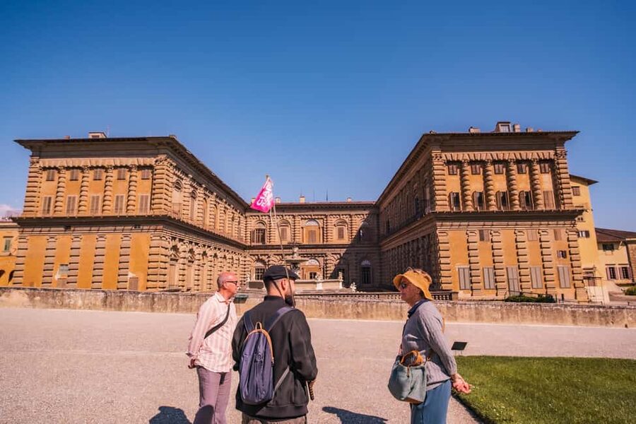 Florence: Pitti Palace and Boboli Gardens Guided Tour - From palace rooms to Boboli Gardens