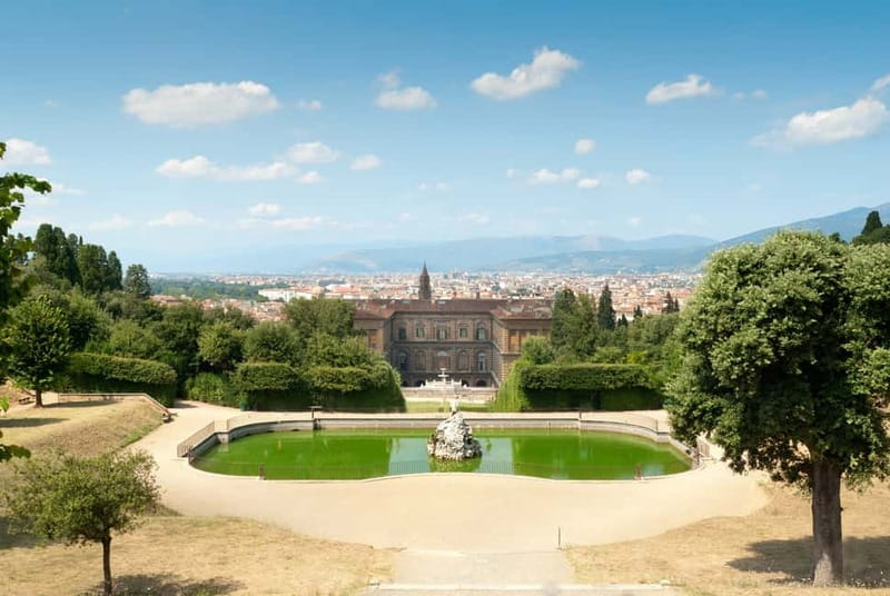 Florence: Reserved Entry Ticket to the Boboli Gardens - The lower garden, grotto, and first paths