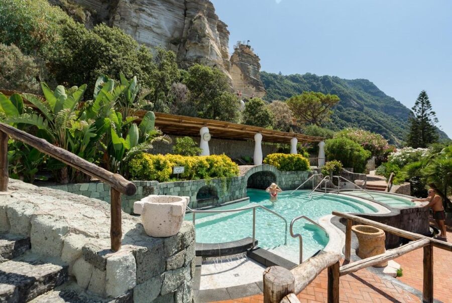From Naples: Ischia Poseidon Gardens Ticket with Transfers - Leaving Naples from Molo Beverello at 8:30