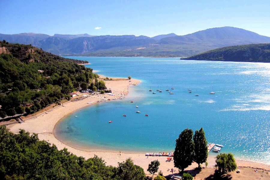 From Nice: Full-Day Provence and Lavender Tour - Lake Sainte-Croix for the final view