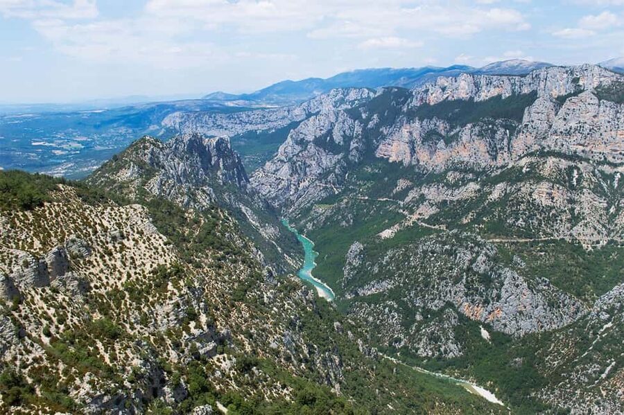 From Nice: Verdon Gorges & Lavender Fields Tour & Transport - Coffee and a breather in Castellane