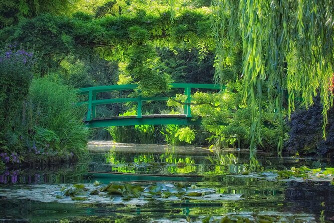 From Paris: discovery of Monet's house and its gardens in Giverny - The water lily pond and Japanese bridge