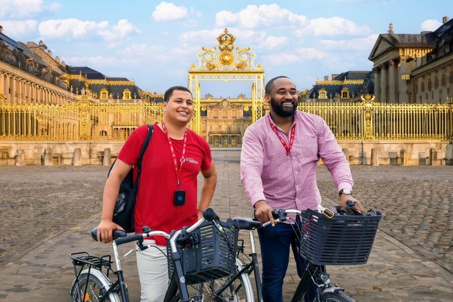 From Paris: Versailles Bike Tour with Gardens & Palace Entry - Meeting at Javel-André Citroën and taking the train