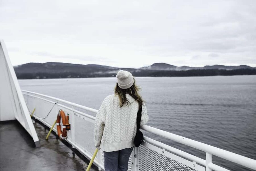 From Vancouver: Victoria, BC Ferry, Butchart Gardens Tour - The 95-minute crossing to Vancouver Island