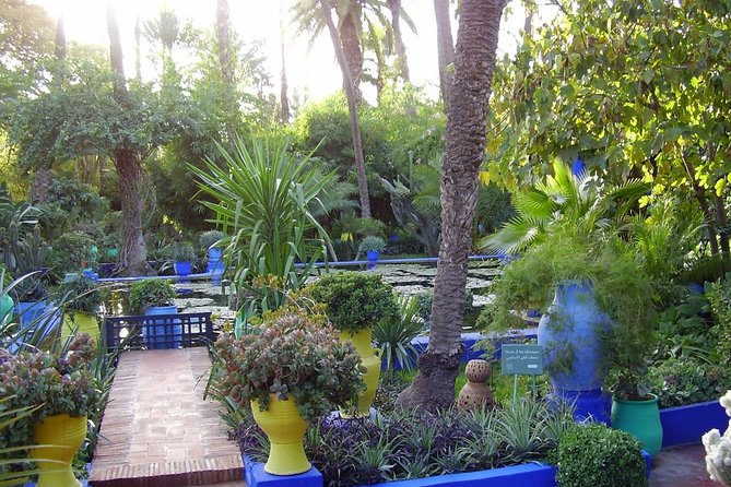 Full Day Marrakech Gardens Tour-The Gate Of Heaven - Le Jardin Secret: one hour behind the medina walls
